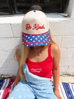 Load image into Gallery viewer, American honey embroidered tank
