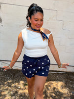 Load image into Gallery viewer, Polka dot sweat shorties
