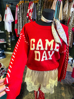 Load image into Gallery viewer, Gameday stitch sweater
