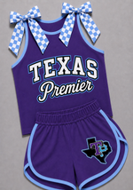 Load image into Gallery viewer, Texas premier shorts set
