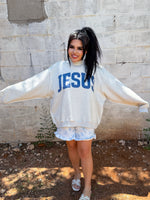 Load image into Gallery viewer, Reversible mock neck JESUS &amp; GOD IS GOOD
