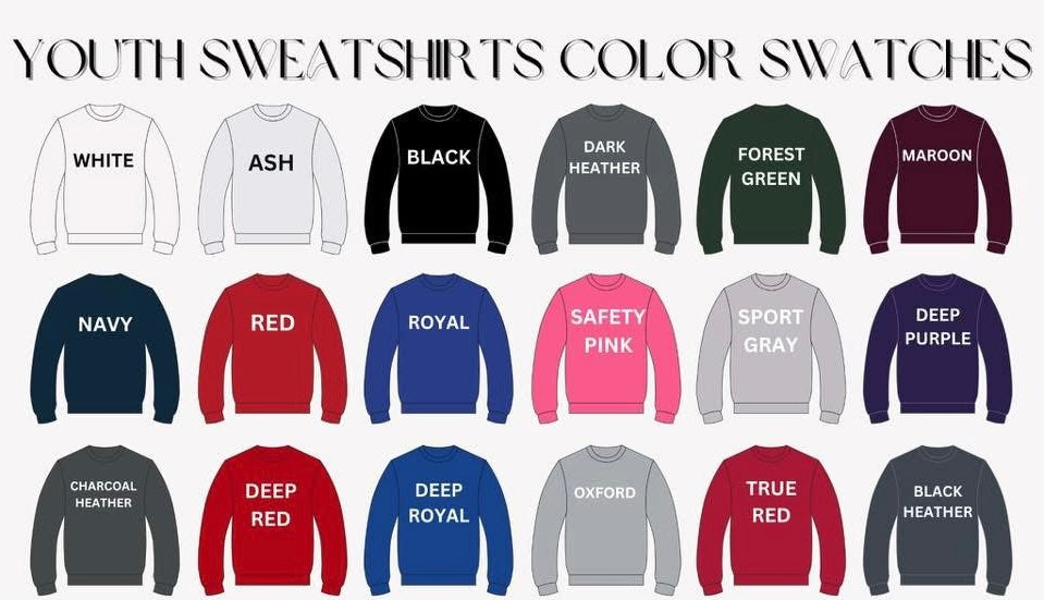 School spirit puff sweaters