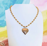 Load image into Gallery viewer, Heart beaded necklace
