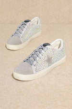 Load image into Gallery viewer, Glam Rhinestone Star Sneakers
