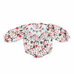 Load image into Gallery viewer, smocked bow romper
