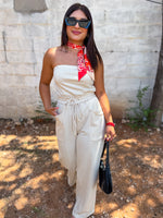 Load image into Gallery viewer, Oatmeal romper
