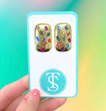 Load image into Gallery viewer, Colorful statement earrings
