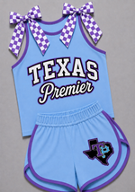 Load image into Gallery viewer, Texas premier shorts set
