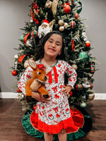 Load image into Gallery viewer, ari&#39;s bow pajama dress
