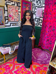 Jocelyn's little black romper
