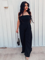 Load image into Gallery viewer, Jocelyn&#39;s little black romper
