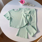 Load image into Gallery viewer, striped babe set
