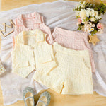 Load image into Gallery viewer, textured blazer set
