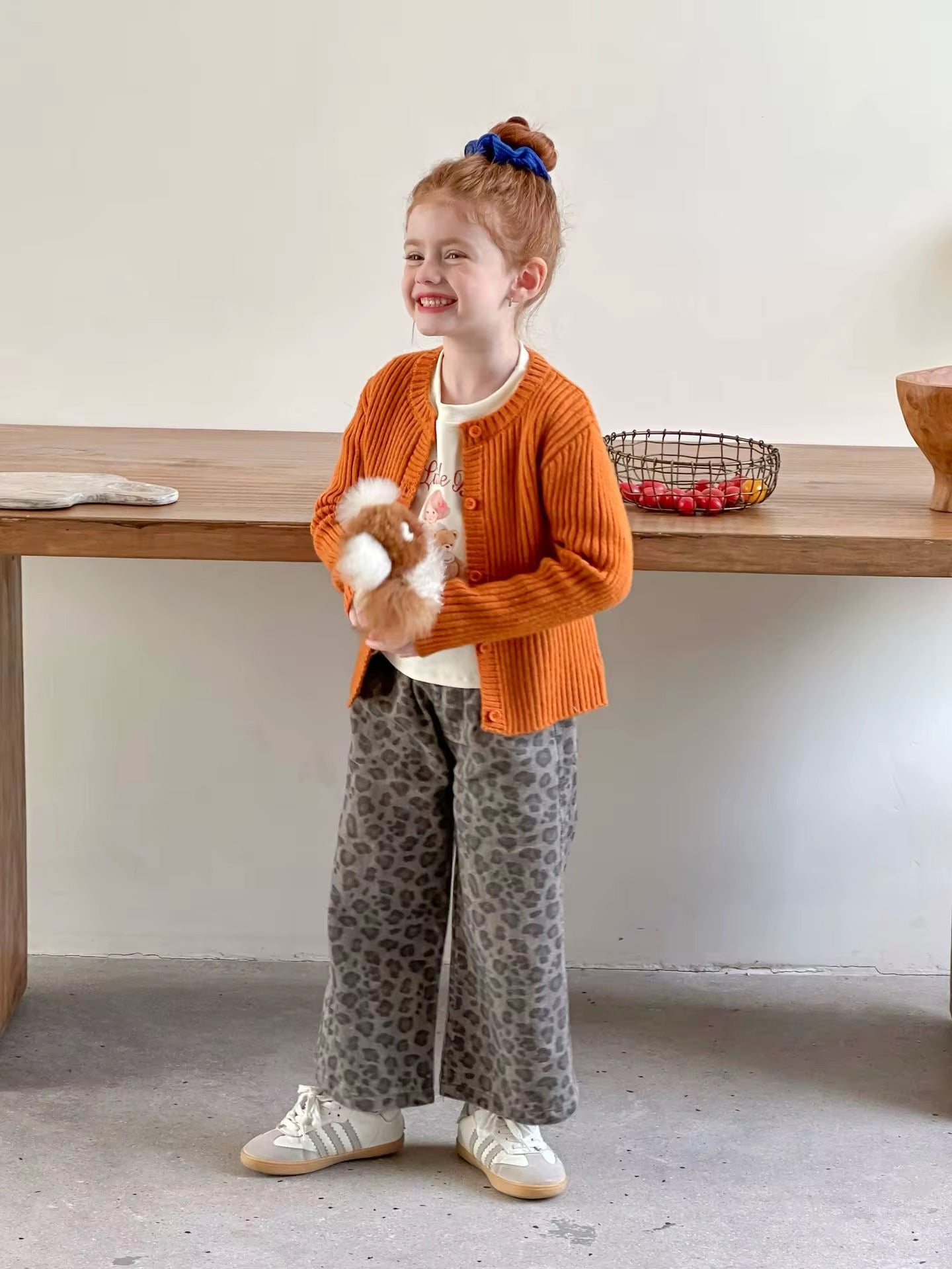 Rachel's leopard pants