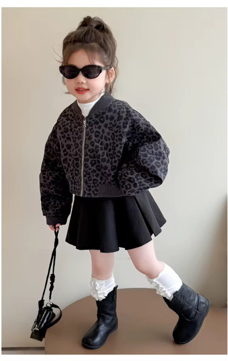 Elaina's leopard jacket