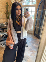 Load image into Gallery viewer, color block cardi
