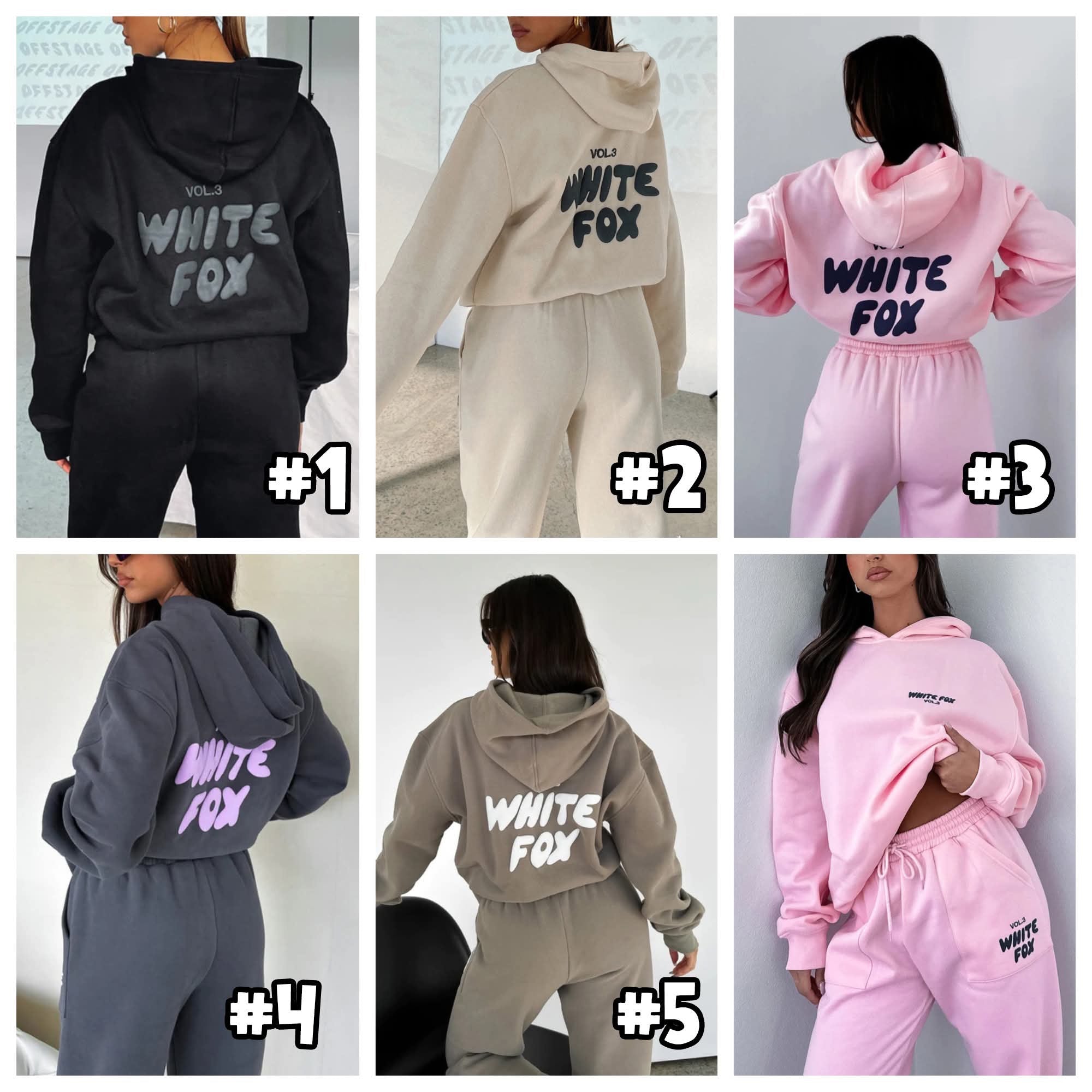 WF hoodie sweater set