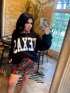 Texas sherpa sweater
