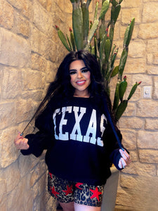 Texas sherpa sweater