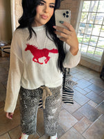 Load image into Gallery viewer, Wild mustang sweater

