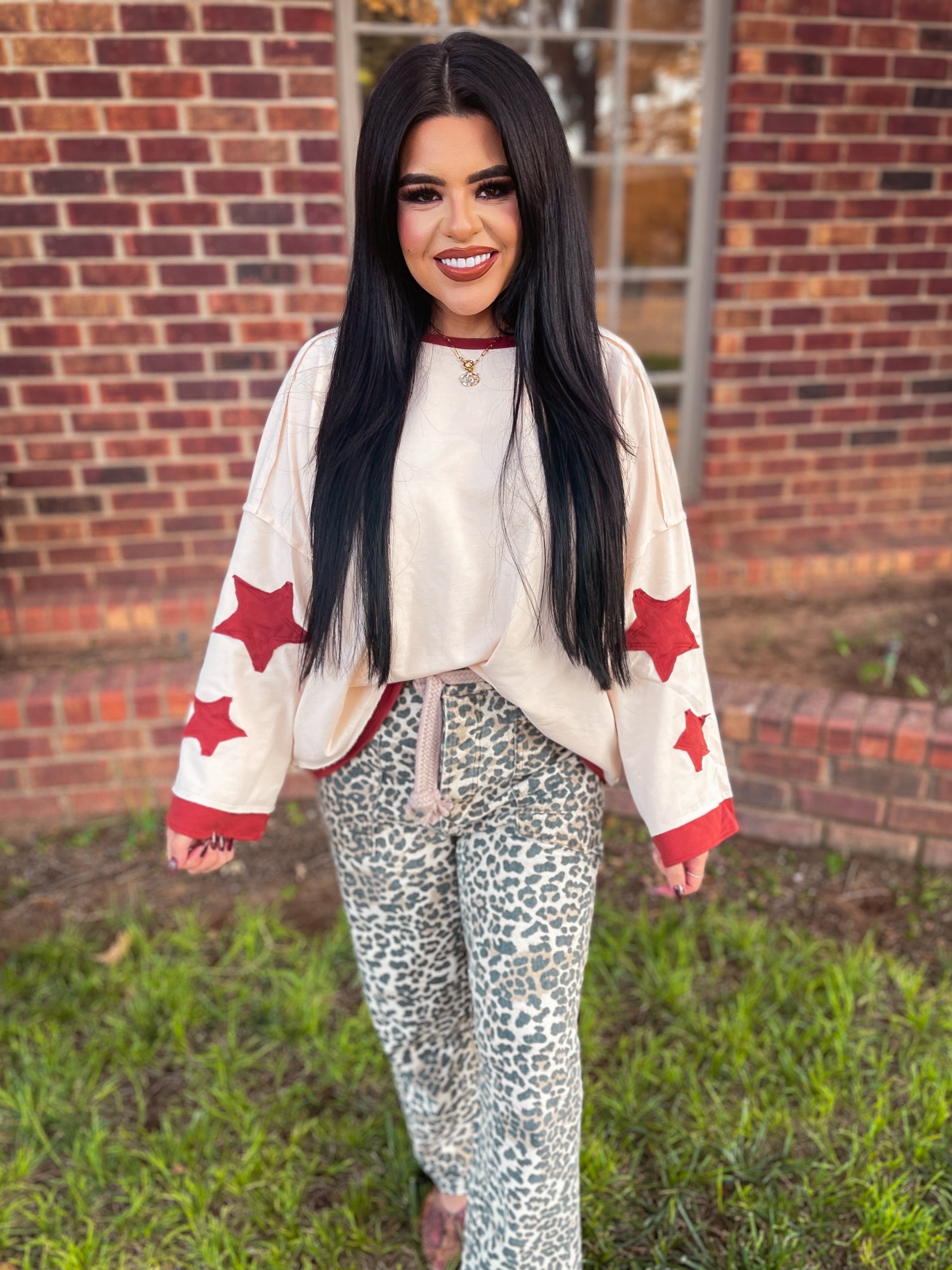 stargazing oversized top