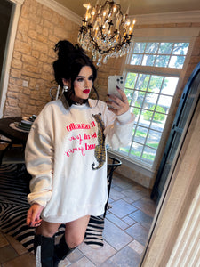It actually is all fun & games sweater