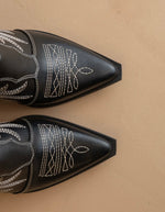 Load image into Gallery viewer, western heel mule
